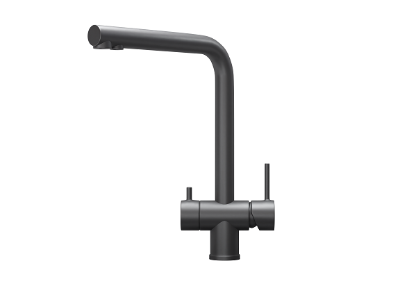 KS-7011, ГРАФИТ МАТОВЫЙ, СМЕСИТЕЛЬ КУХОННЫЙ